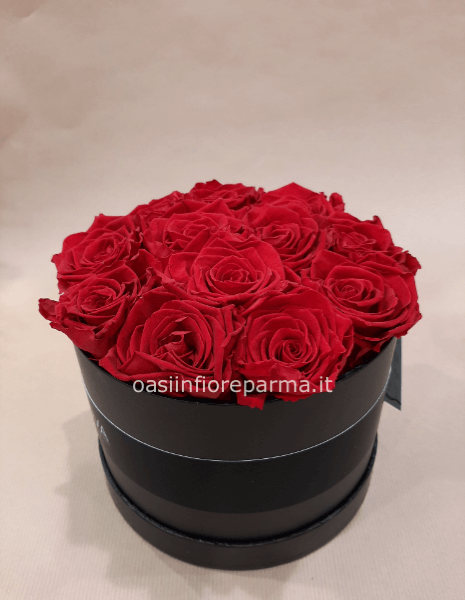 Rose in scatola