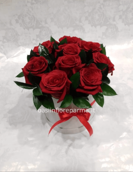 Cappelliera con rose